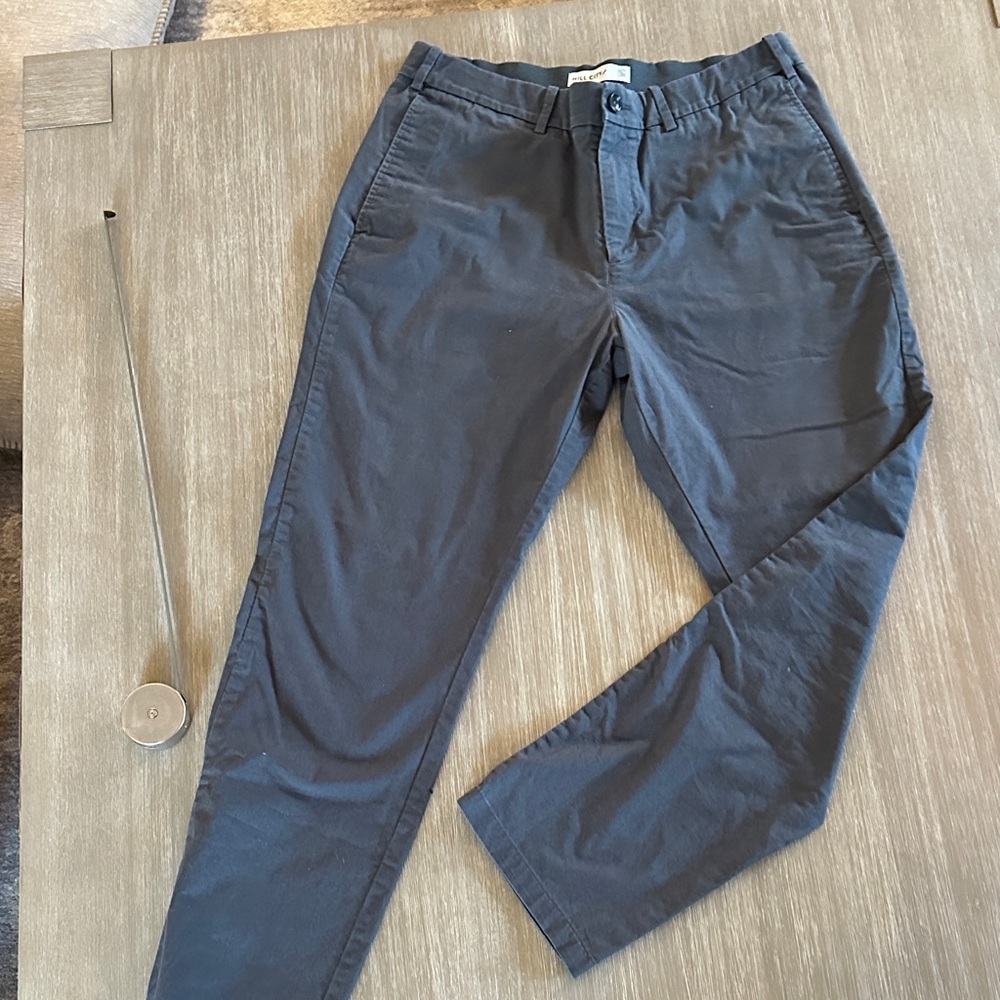 Men's Charcoal Chino Pants